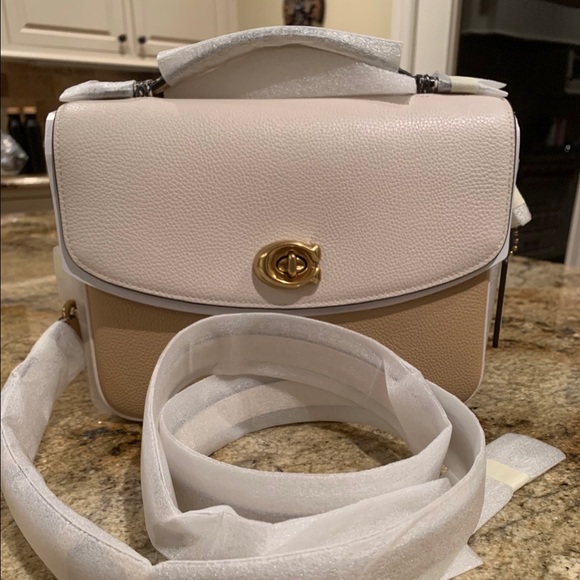 coach cassie crossbody colorblock